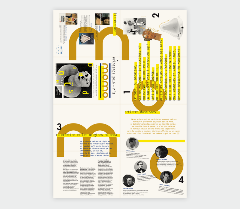 MOMO - Journal dépliant - &copy; Olivia Verlut